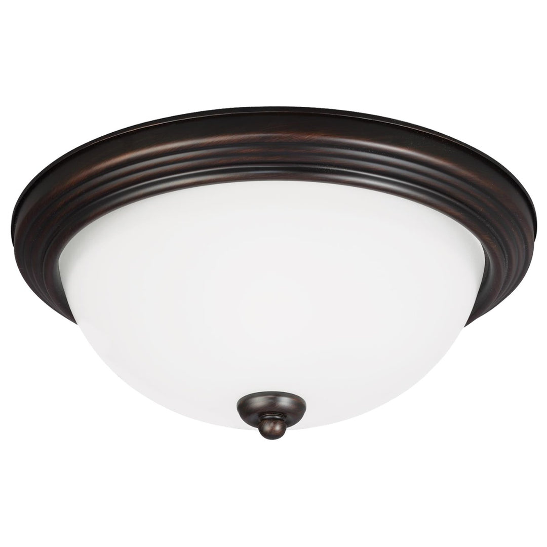 Generation Lighting Canada - 77265-710 - Three Light Flush Mount - Geary - Bronze