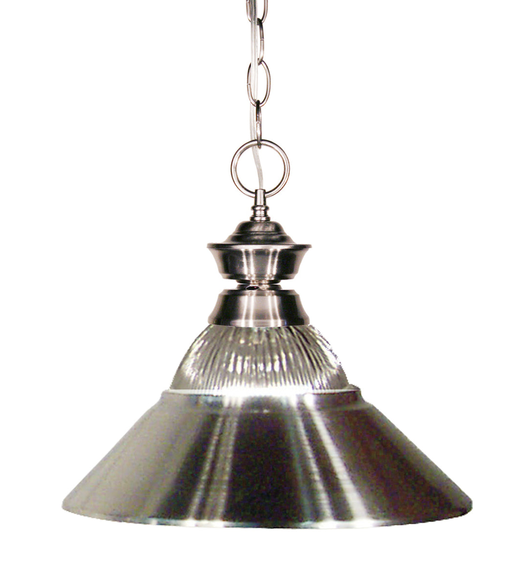 Pendant Lights One Light Pendant in Brushed Nickel - available from The Lighting Shoppe, trusted by Canadian homeowners