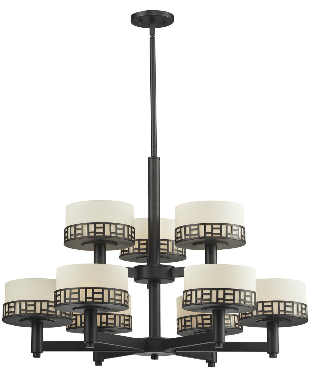 Z-Lite Canada - 329-9-BRZ - Nine Light Chandelier - Elea - Bronze