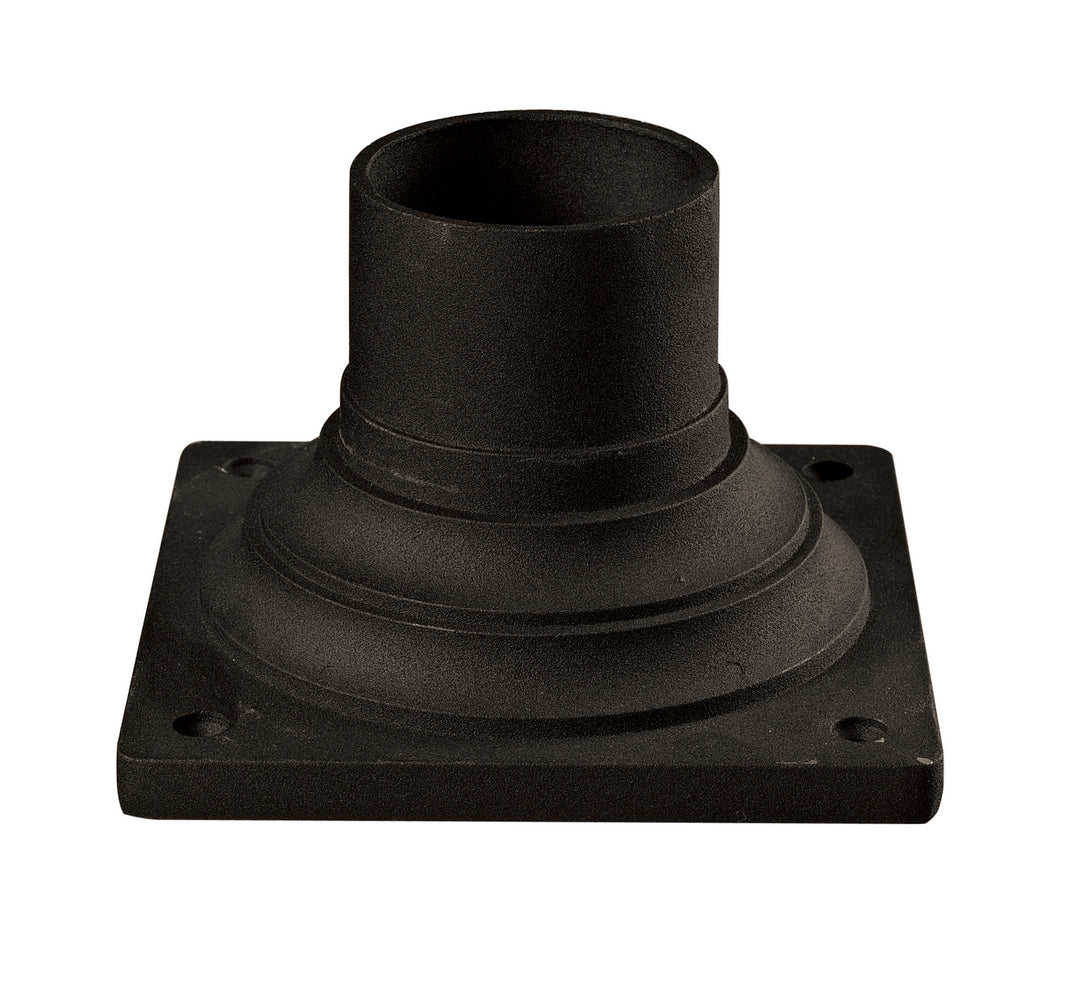 Pier Mounts Light Outdoor Posts - Hardware in Outdoor Rubbed Bronze - available from The Lighting Shoppe, trusted by Canadian homeowners