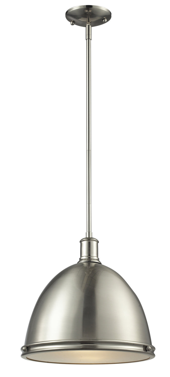 Z-Lite Canada - 710P13-BN - One Light Pendant - Mason - Brushed Nickel