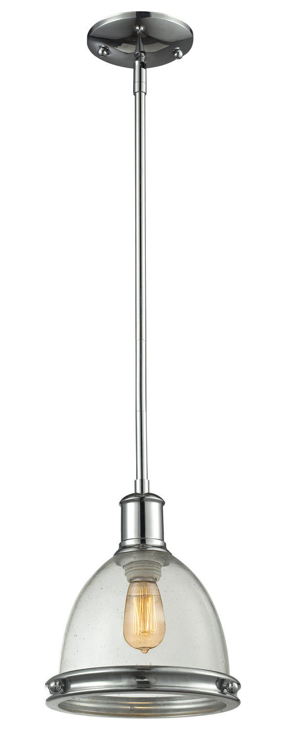 Mason One Light Pendant in Chrome - available from The Lighting Shoppe, trusted by Canadian homeowners