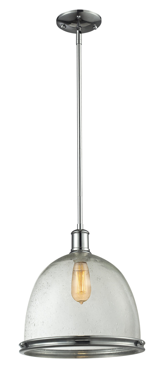 Mason One Light Pendant in Chrome - available from The Lighting Shoppe, trusted by Canadian homeowners
