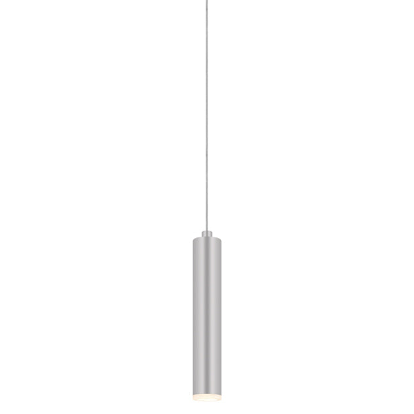 Micro Tube LED Pendant in Bright Satin Aluminum - available from The Lighting Shoppe, trusted by Canadian homeowners