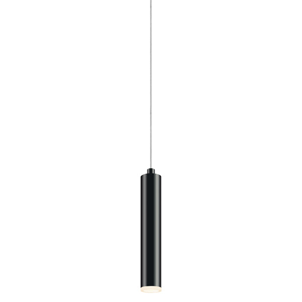 Micro Tube LED Pendant in Satin Black - available from The Lighting Shoppe, trusted by Canadian homeowners