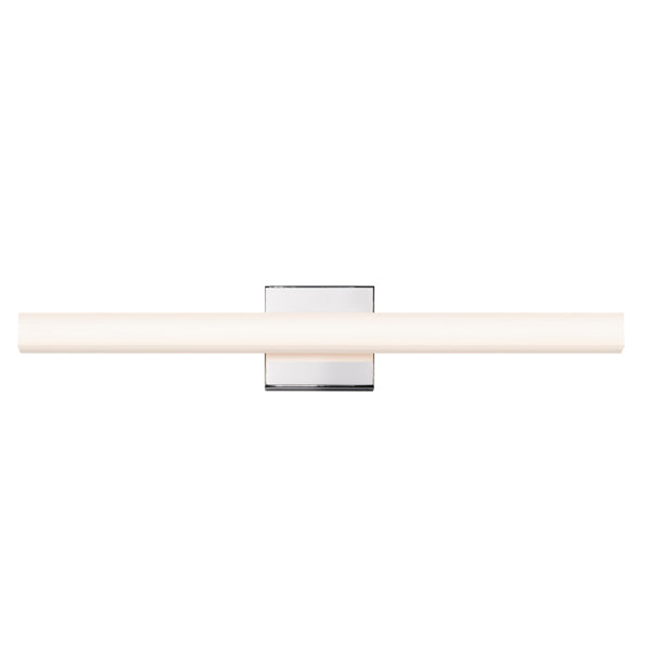 SQ-Bar LED Bath Bar in Polished Chrome - available from The Lighting Shoppe, trusted by Canadian homeowners