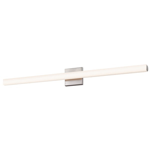 SQ-Bar LED Bath Bar in Satin Nickel - available from The Lighting Shoppe, trusted by Canadian homeowners