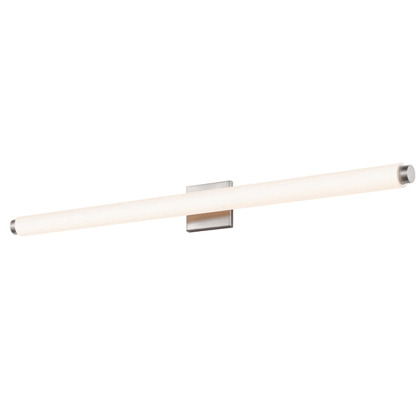Tubo Slim LED LED Bath Bar in Satin Nickel - available from The Lighting Shoppe, trusted by Canadian homeowners