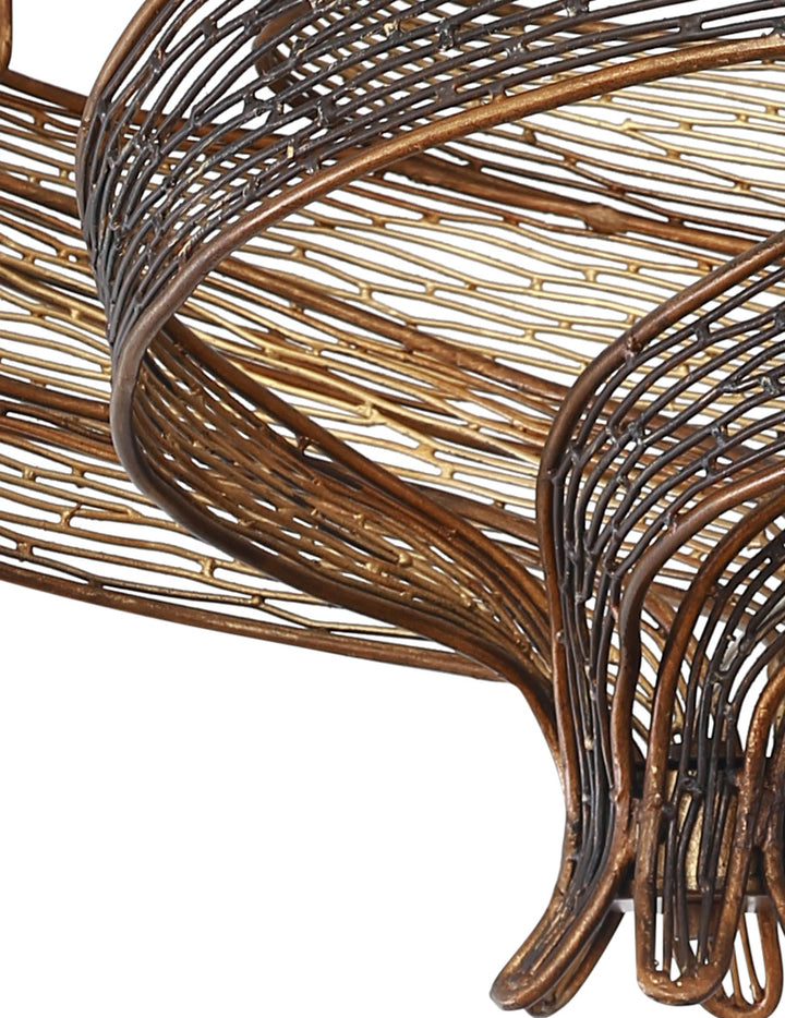 Varaluz - 240C06HO - Six Light Chandelier - Flow - Hammered Ore