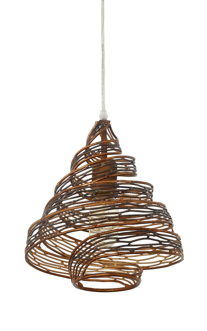 Varaluz - 240P01HO - One Light Mini Pendant - Flow - Hammered Ore
