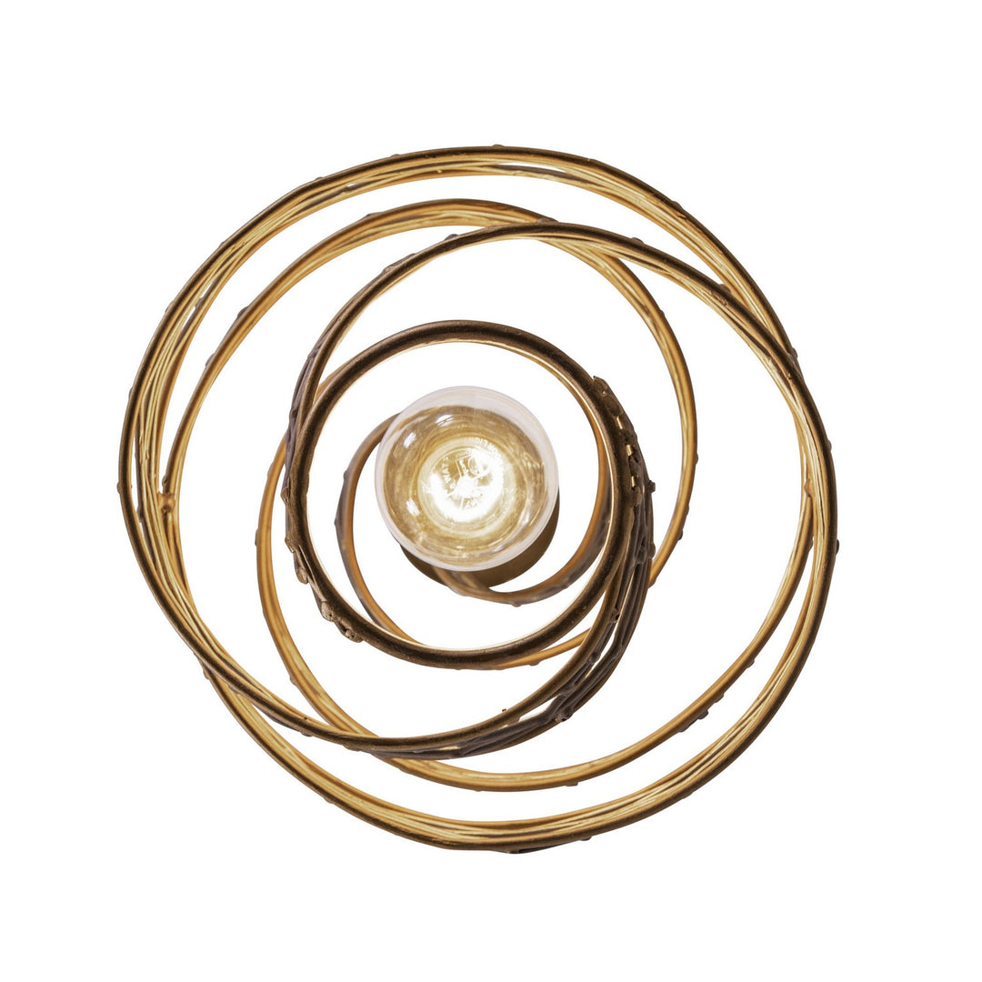 Varaluz - 240P01HO - One Light Mini Pendant - Flow - Hammered Ore