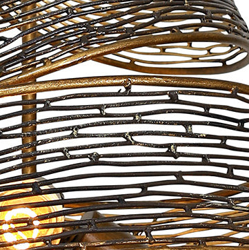 Varaluz - 240P03HO - Three Light Pendant - Flow - Hammered Ore