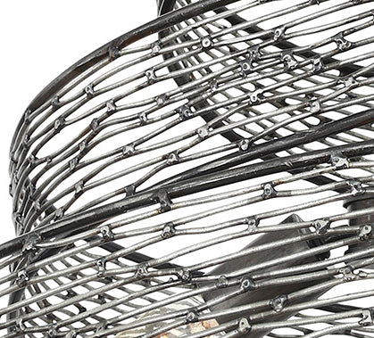 Varaluz - 240P03SL - Three Light Pendant - Flow - Steel