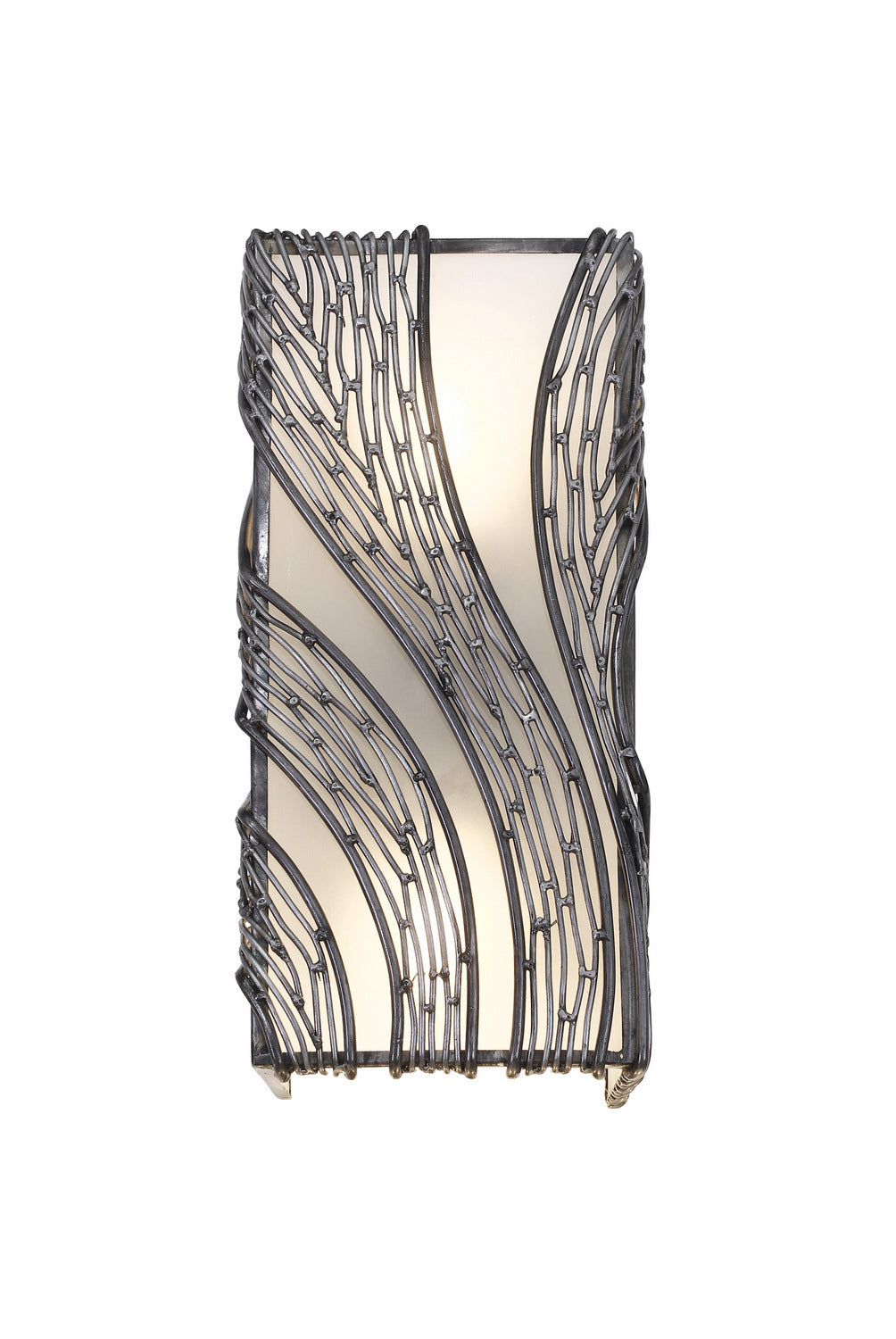 Varaluz - 240W02SL - Two Light Wall Sconce - Flow - Steel