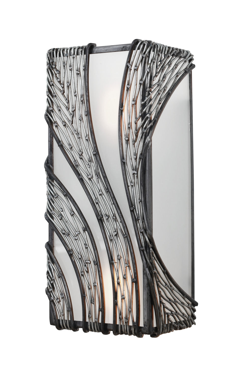 Varaluz - 240W02SL - Two Light Wall Sconce - Flow - Steel