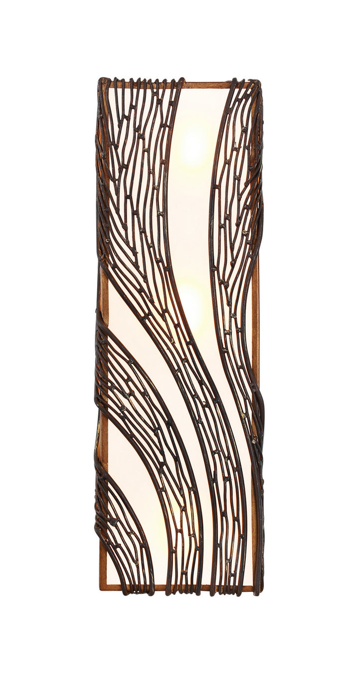 Varaluz - 240W03HO - Three Light Wall Sconce - Flow - Hammered Ore