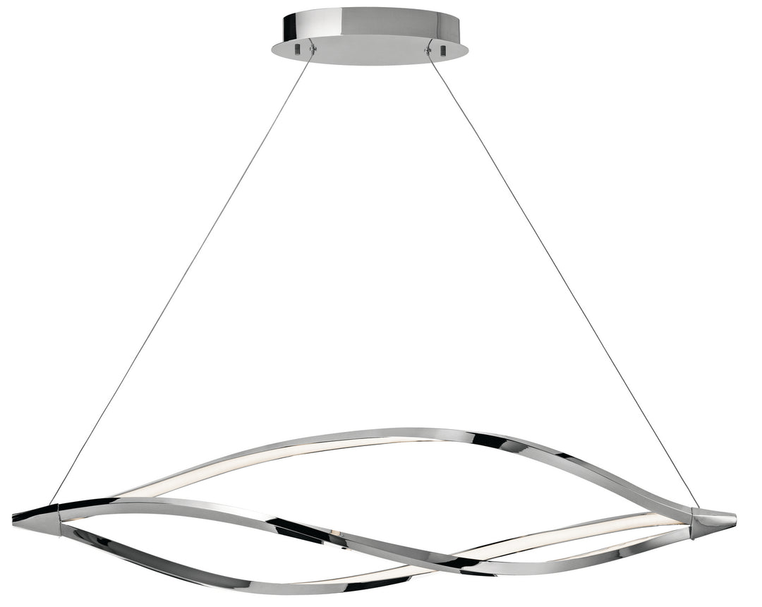 Kichler Canada - 83385 - LED Chandelier - Meridian - Chrome