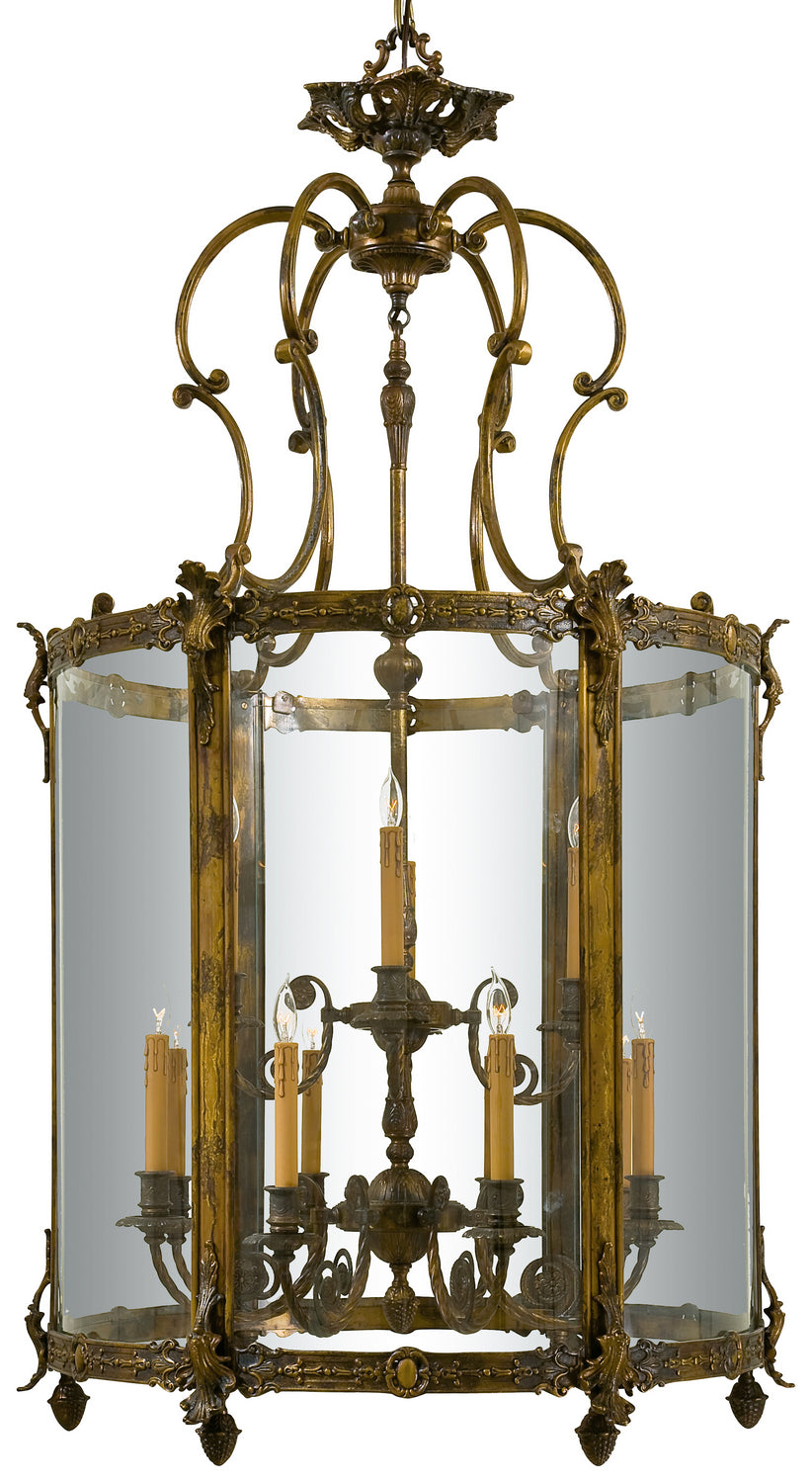 Metropolitan Family 12 Light Pendant in Oxide Brass - available from The Lighting Shoppe, trusted by Canadian homeowners