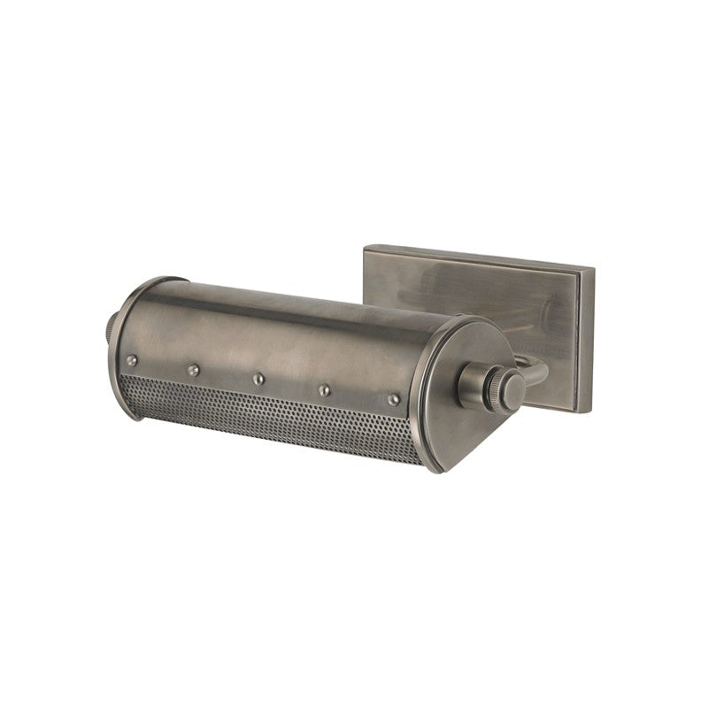 Gaines One Light Picture Light in Historic Nickel - available from The Lighting Shoppe, trusted by Canadian homeowners