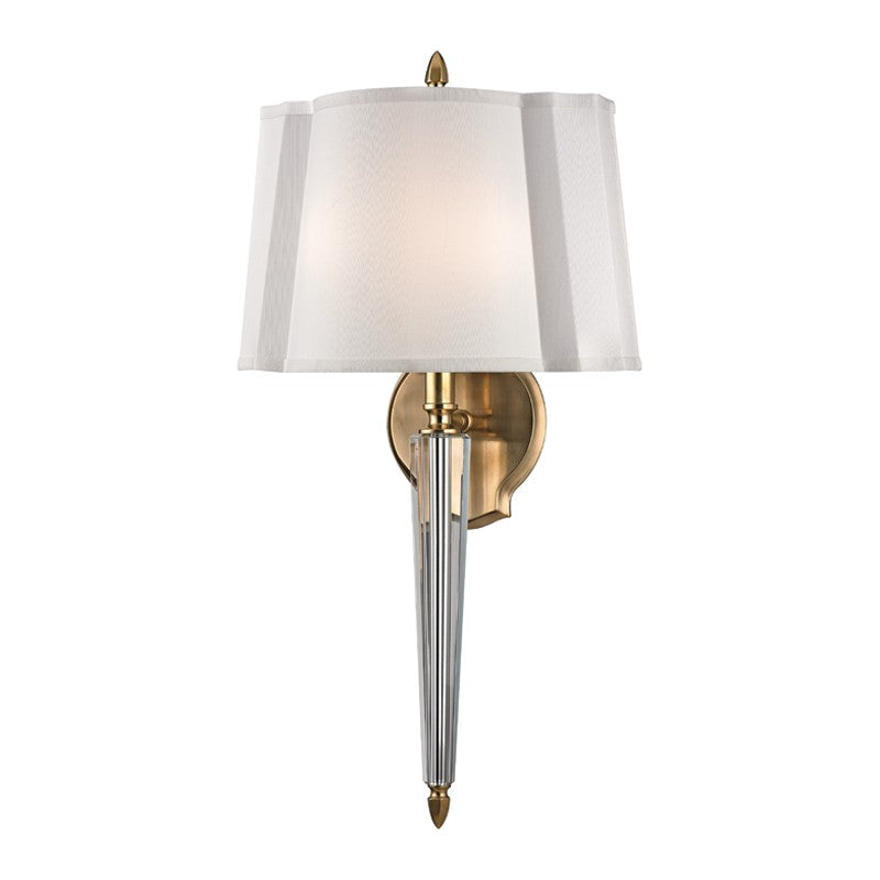 Hudson Valley Canada - 3611-AGB - Two Light Wall Sconce - Oyster Bay - Aged Brass