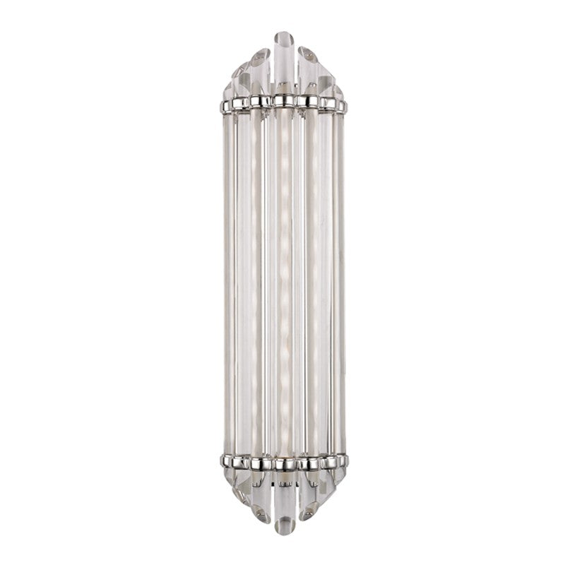 Albion LED Bath Bracket in Polished Nickel - available from The Lighting Shoppe, trusted by Canadian homeowners