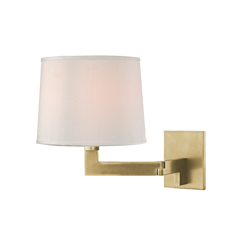 Hudson Valley Canada - 5941-AGB - One Light Wall Sconce - Fairport - Aged Brass