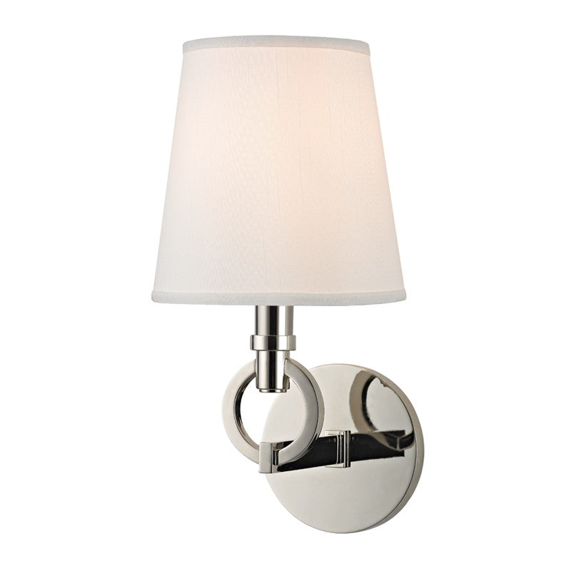 Hudson Valley Canada - 611-PN - One Light Wall Sconce - Malibu - Polished Nickel