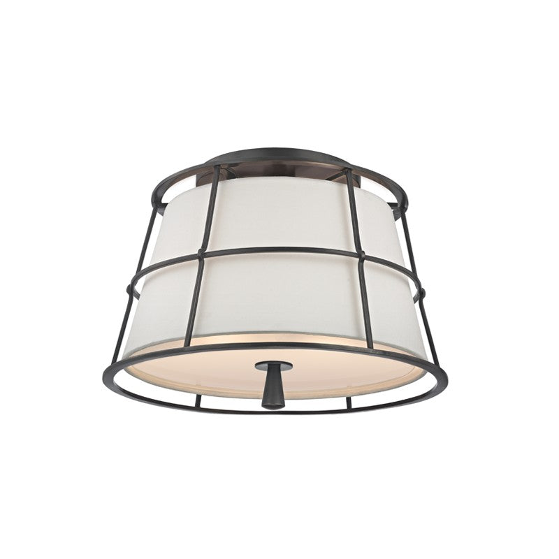 Savona Two Light Semi Flush Mount in Old Bronze - available from The Lighting Shoppe, trusted by Canadian homeowners
