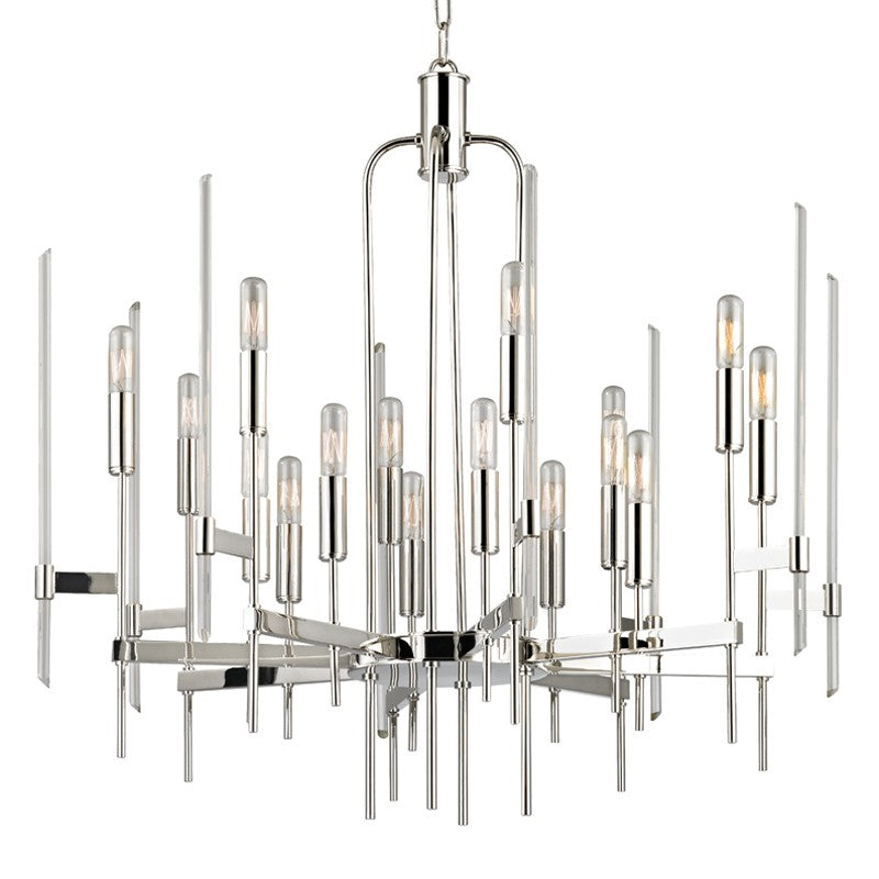 Hudson Valley Canada - 9916-PN - 16 Light Chandelier - Bari - Polished Nickel
