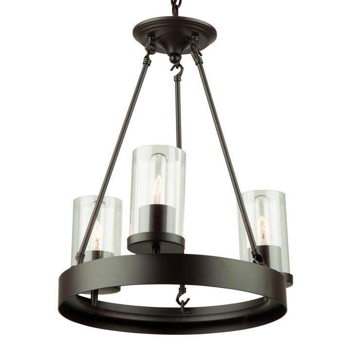 Artcraft Canada - AC10003 - Three Light Chandelier - Menlo Park - Oil Rubbed Bronze