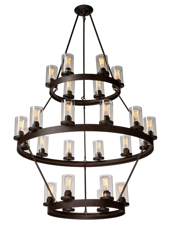 Artcraft Canada - AC10004 - 24 Light Chandelier - Menlo Park - Oil Rubbed Bronze