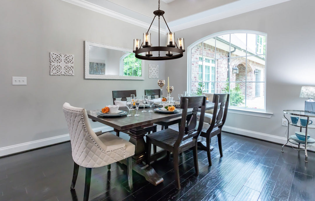 Artcraft Canada - AC10006 - Six Light Chandelier - Menlo Park - Oil Rubbed Bronze