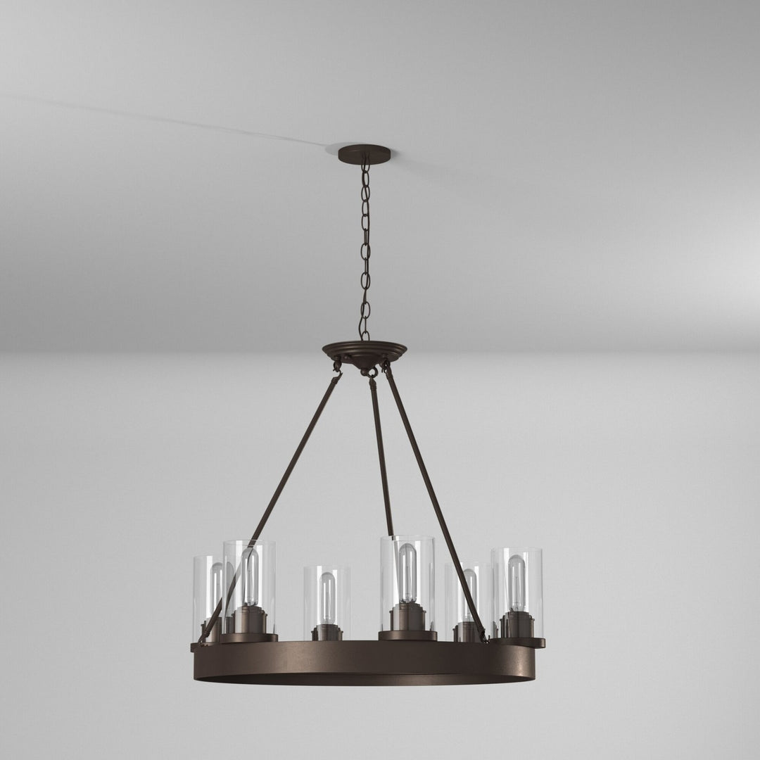 Artcraft Canada - AC10006 - Six Light Chandelier - Menlo Park - Oil Rubbed Bronze