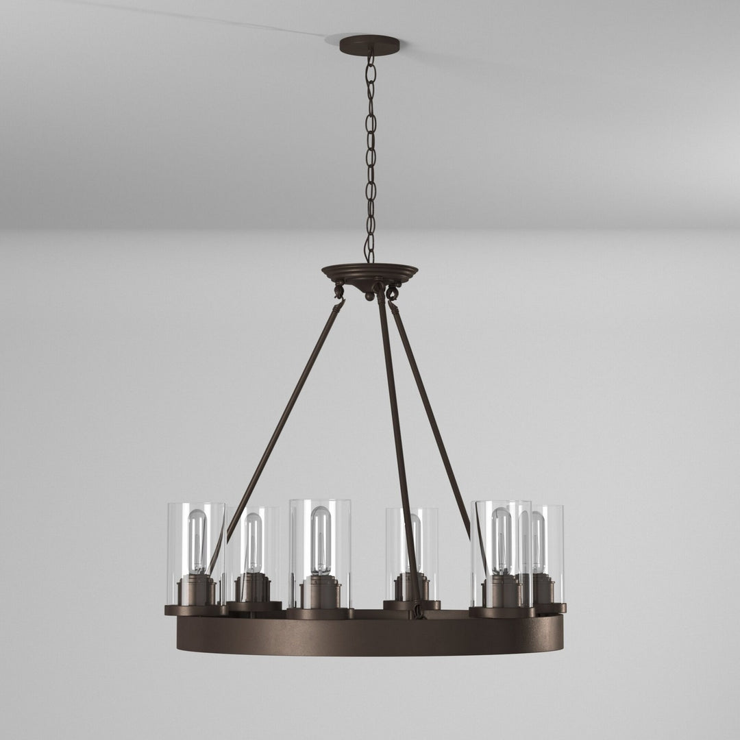 Artcraft Canada - AC10006 - Six Light Chandelier - Menlo Park - Oil Rubbed Bronze