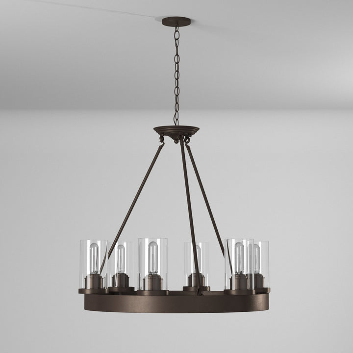 Artcraft Canada - AC10006 - Six Light Chandelier - Menlo Park - Oil Rubbed Bronze
