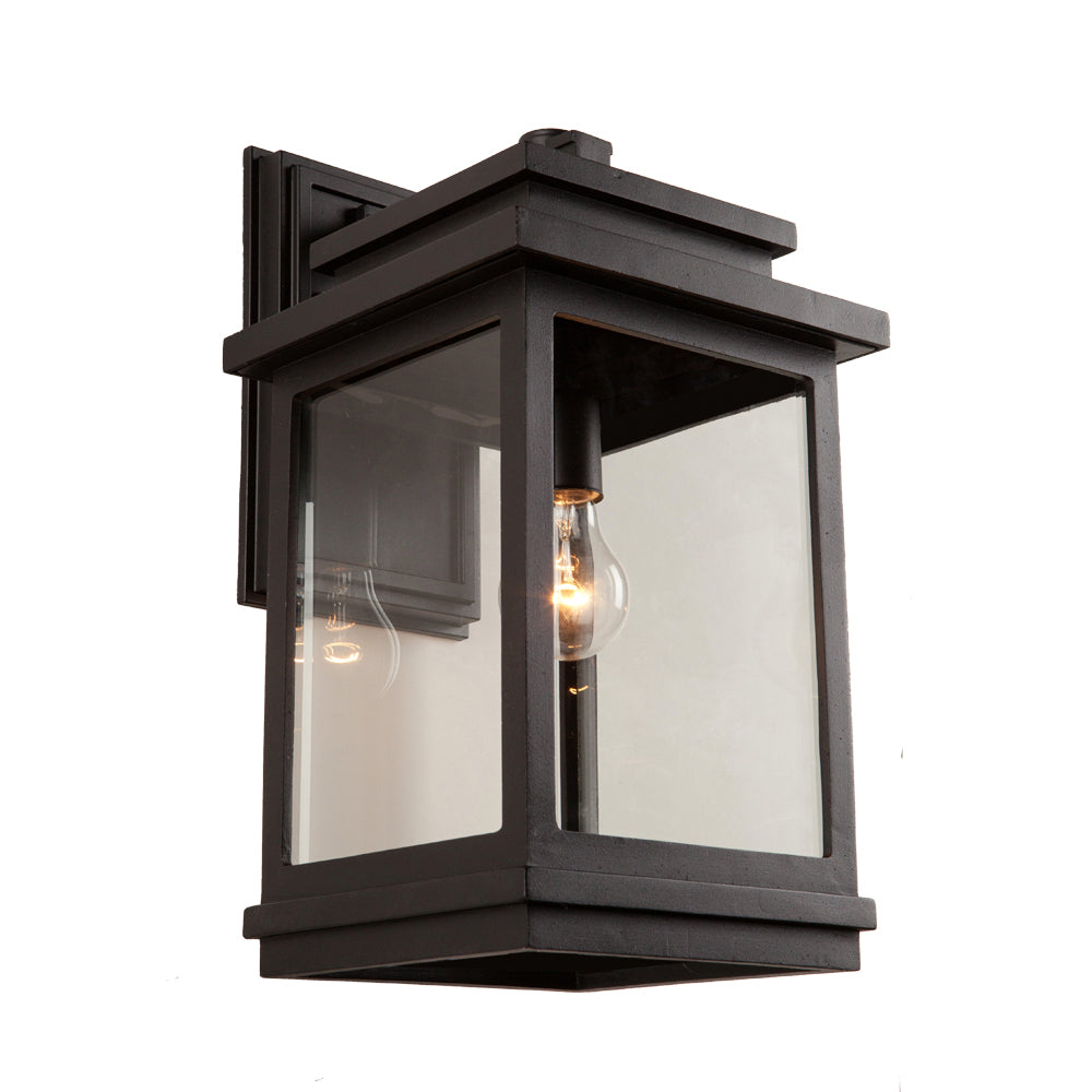 Freemont One Light Outdoor Wall Mount in Oil Rubbed Bronze - available from The Lighting Shoppe, trusted by Canadian homeowners