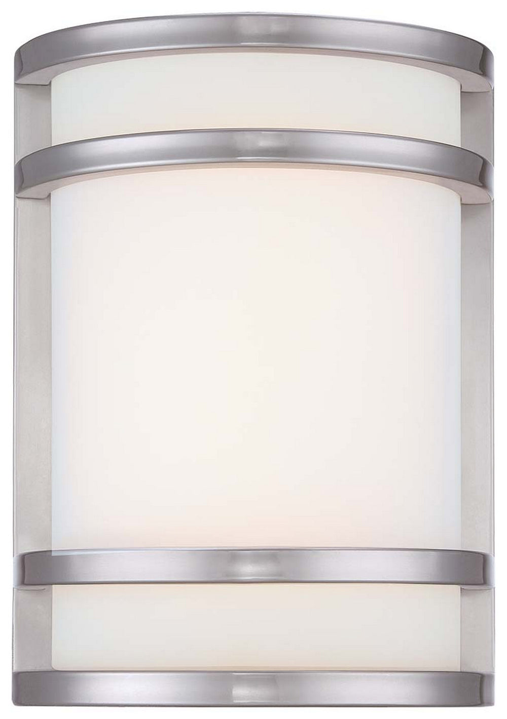 Minka-Lavery - 9801-144-L - LED Outdoor Pocket Lantern - Bay View - Brushed Stainless Steel
