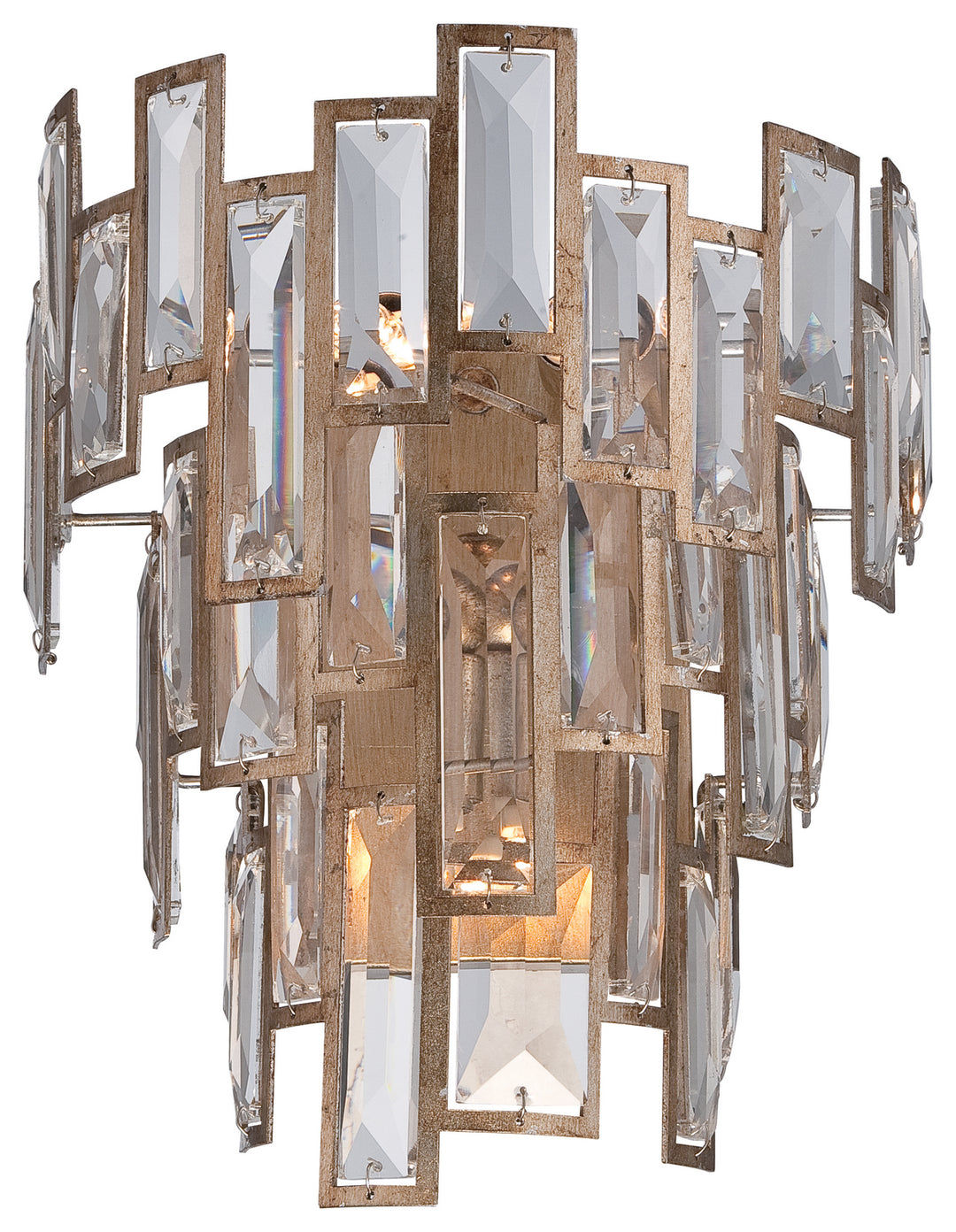 Bel Mondo Three Light Wall Sconce in Luxor Gold - available from The Lighting Shoppe, trusted by Canadian homeowners