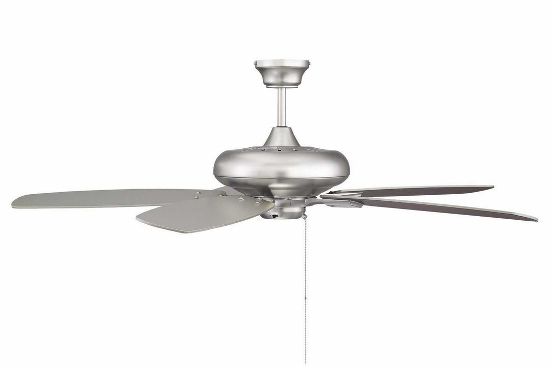 Meridian - M2017BNRV - 52" Ceiling Fan - Mystique - Brushed Nickel