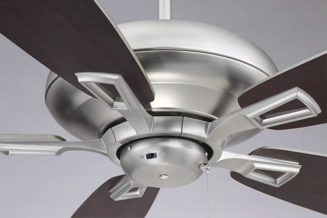 Meridian - M2017BNRV - 52" Ceiling Fan - Mystique - Brushed Nickel