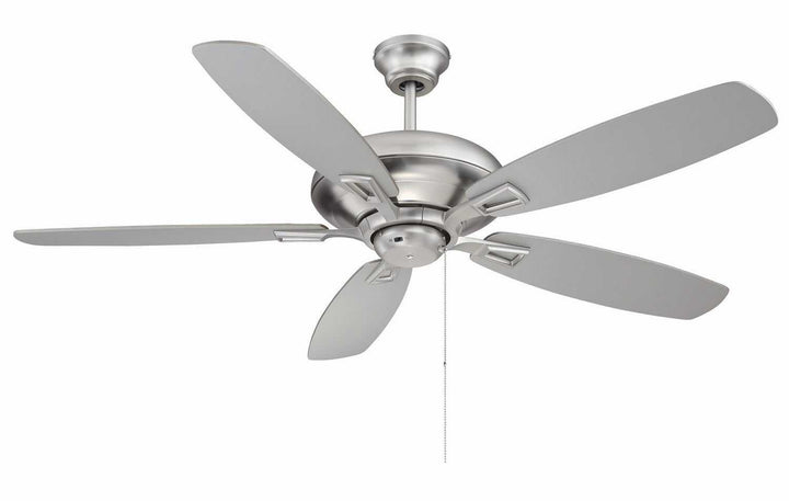 Meridian - M2017BNRV - 52" Ceiling Fan - Mystique - Brushed Nickel