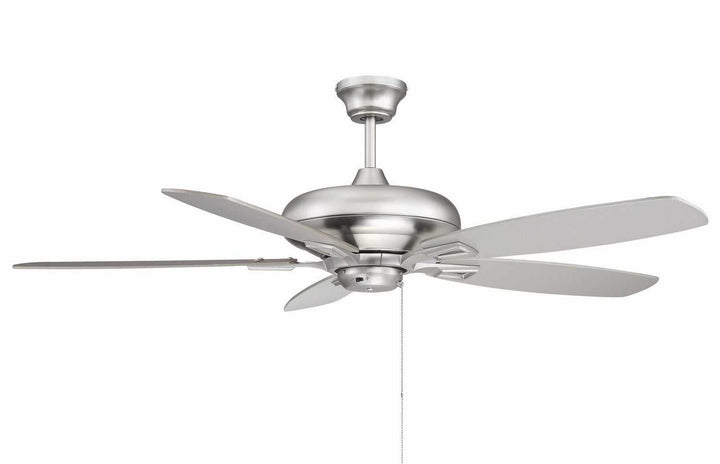 Meridian - M2017BNRV - 52" Ceiling Fan - Mystique - Brushed Nickel