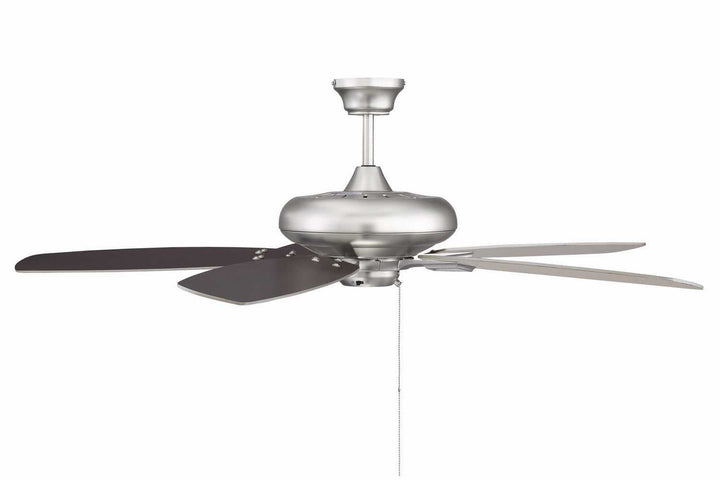 Meridian - M2017BNRV - 52" Ceiling Fan - Mystique - Brushed Nickel