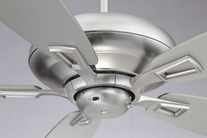 Meridian - M2017BNRV - 52" Ceiling Fan - Mystique - Brushed Nickel