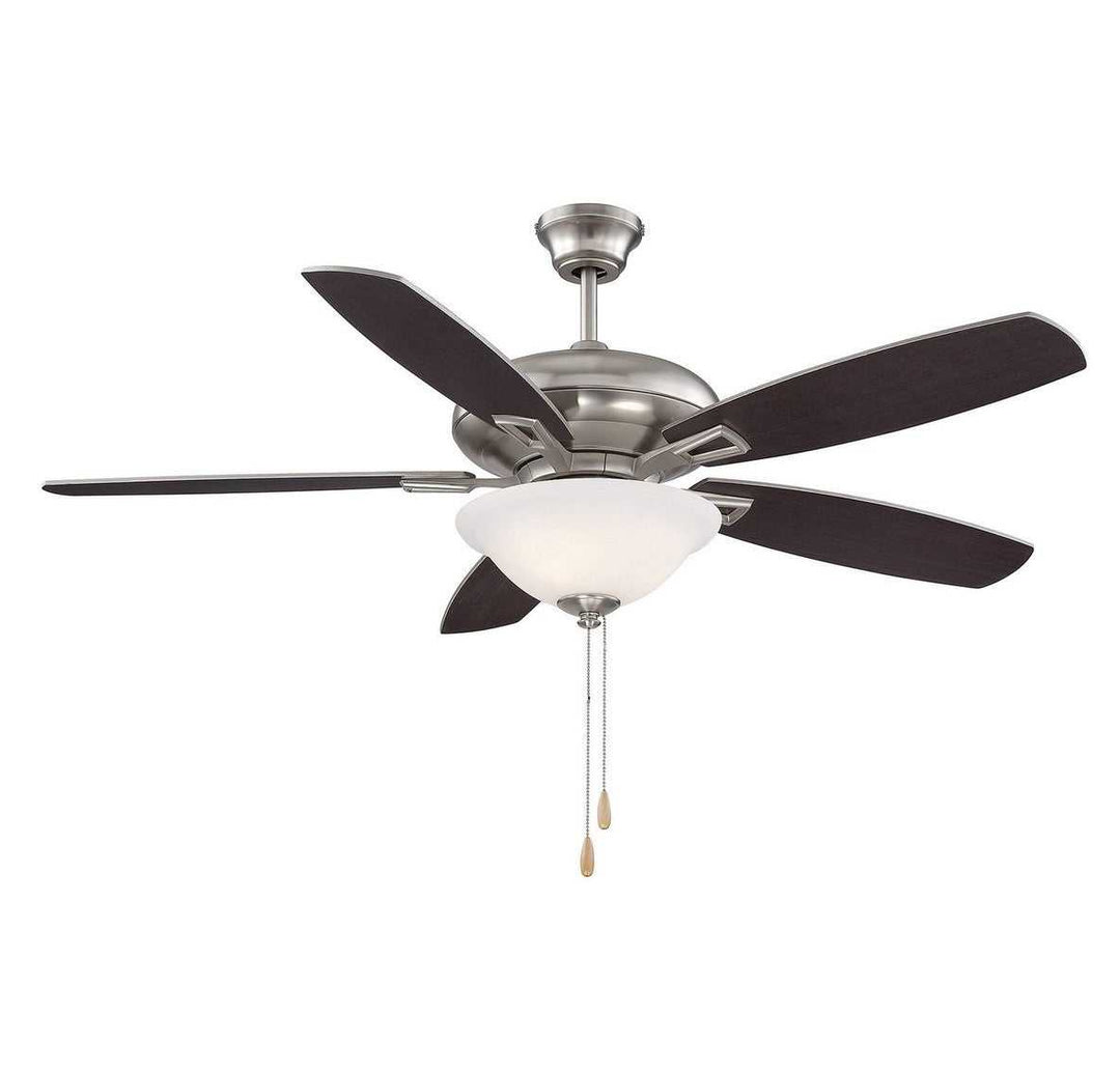 Meridian - M2017BNRV - 52" Ceiling Fan - Mystique - Brushed Nickel