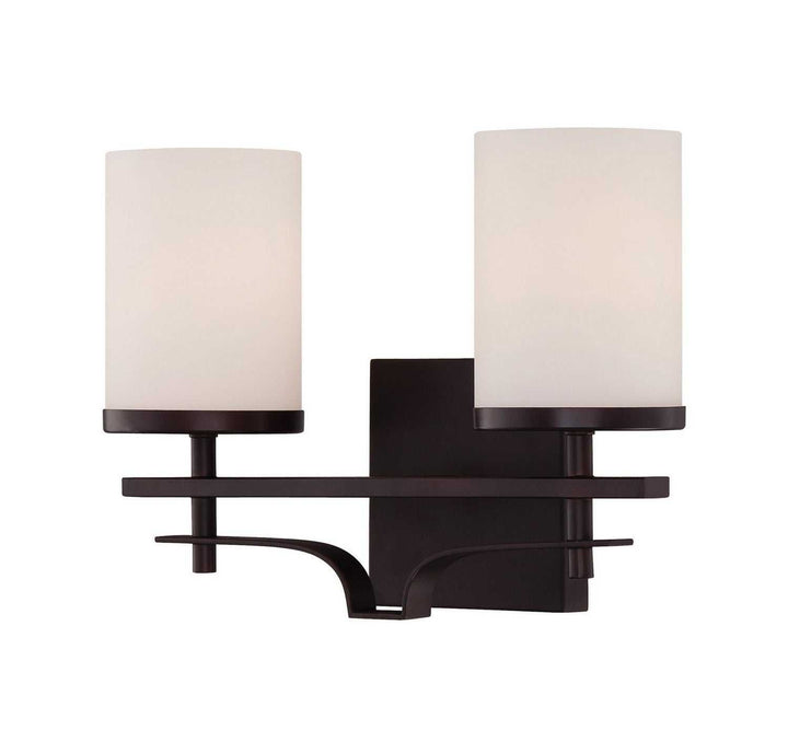 Colton Two Light Bath Bar in English Bronze Savoy House