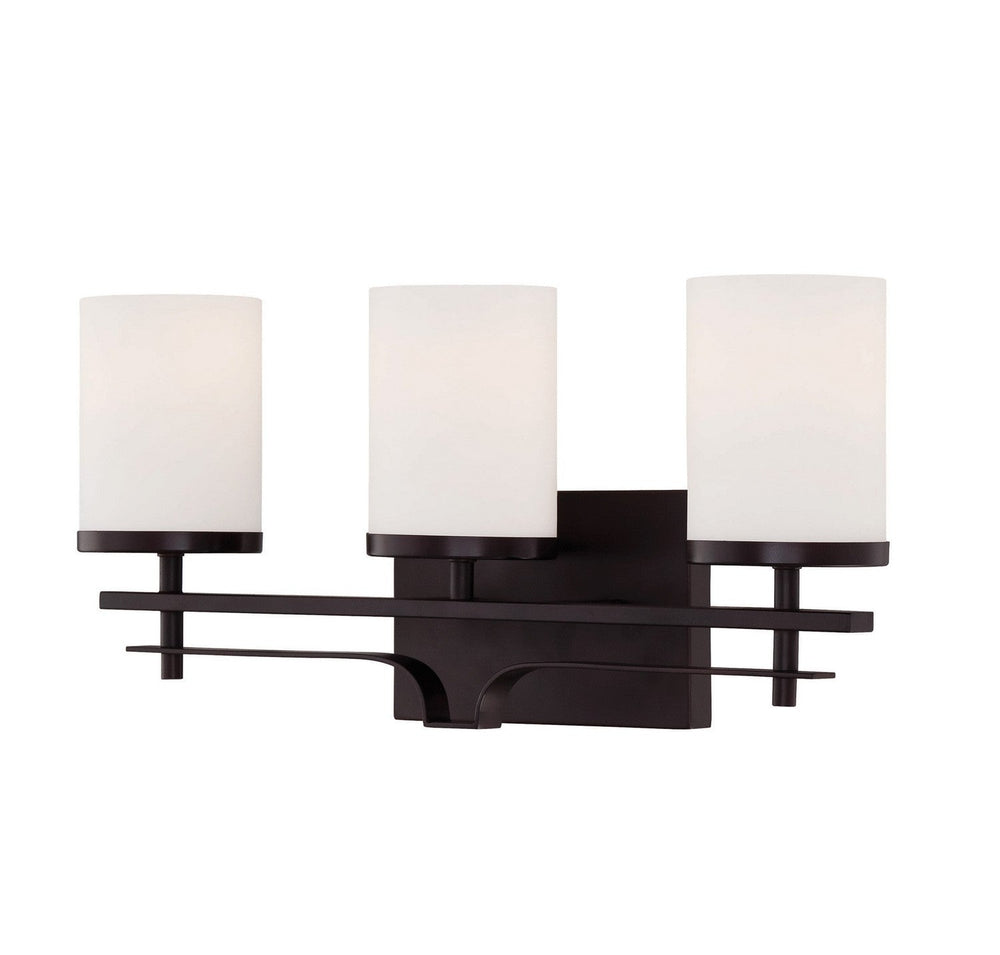 Colton Three Light Bath Bar in English Bronze Savoy House