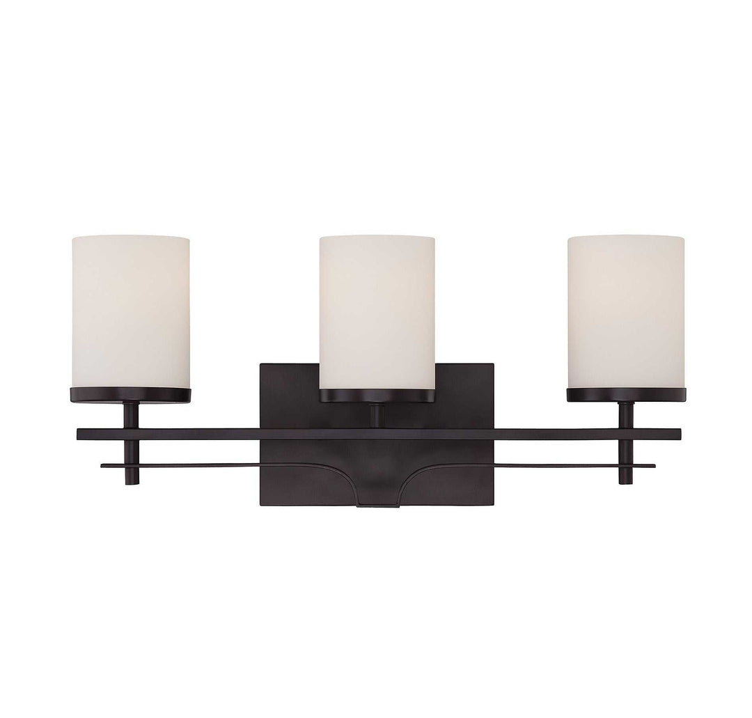Colton Three Light Bath Bar in English Bronze Savoy House