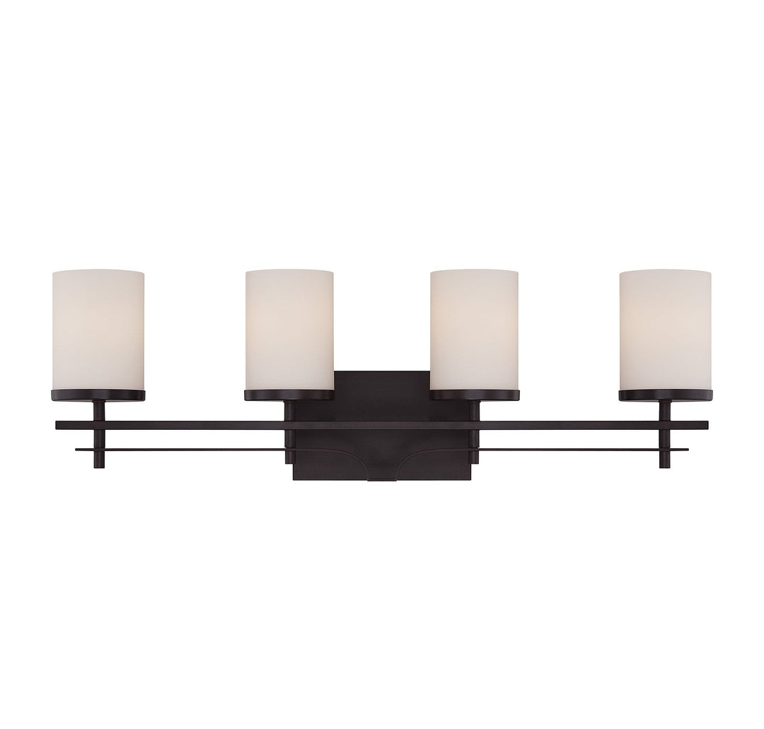 Colton Four Light Bath Bar in English Bronze Savoy House