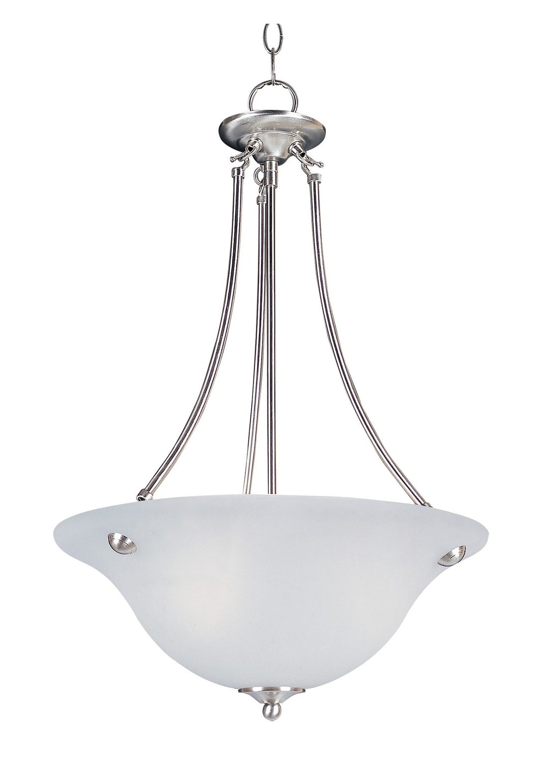 Maxim - 2682FTSN - Three Light Pendant - Malaga - Satin Nickel